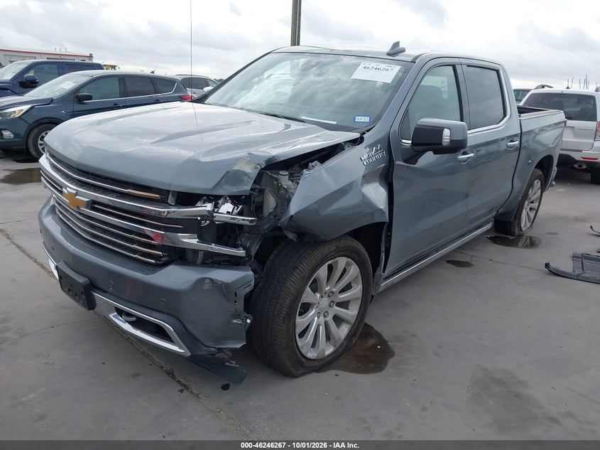 Vin: 1gcpwfed0kz264992, lot: 46746293, chevrolet silverado 1500 high country 20192
