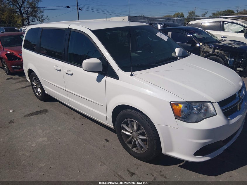 Vin: 2c4rdgbgxhr735990, lot: 46746310, dodge grand caravan se plus 20171