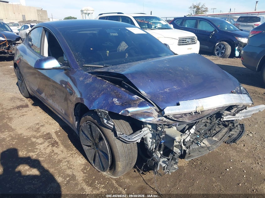 Vin: 5yj3e1eb7sf910795, lot: 46746377, tesla model 3 long range all-wheel drive 2025 img_1
