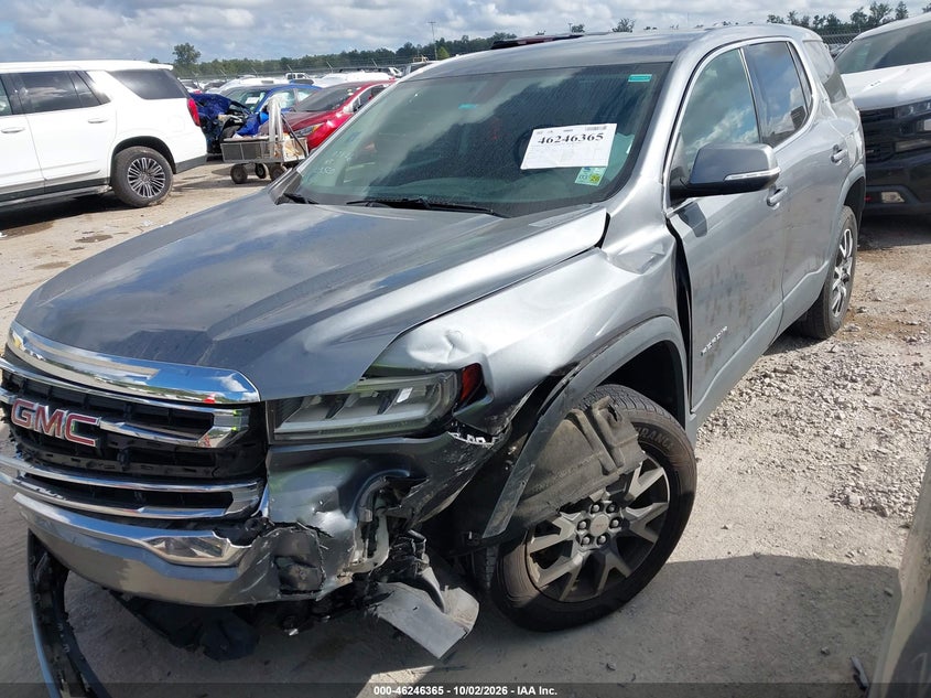 Vin: 1gkknkla2mz103520, lot: 46746391, gmc acadia fwd sle 20212