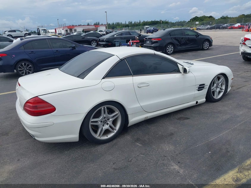 MERCEDES-BENZ SL 500 2006 VIN WDBSK75F56F114847