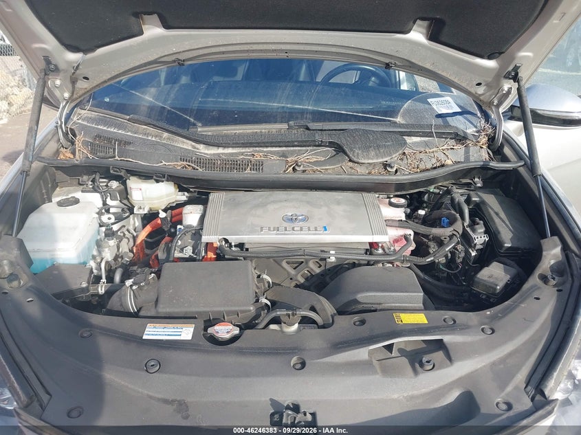 TOYOTA MIRAI 2019 VIN JTDBVRBD5KA007392