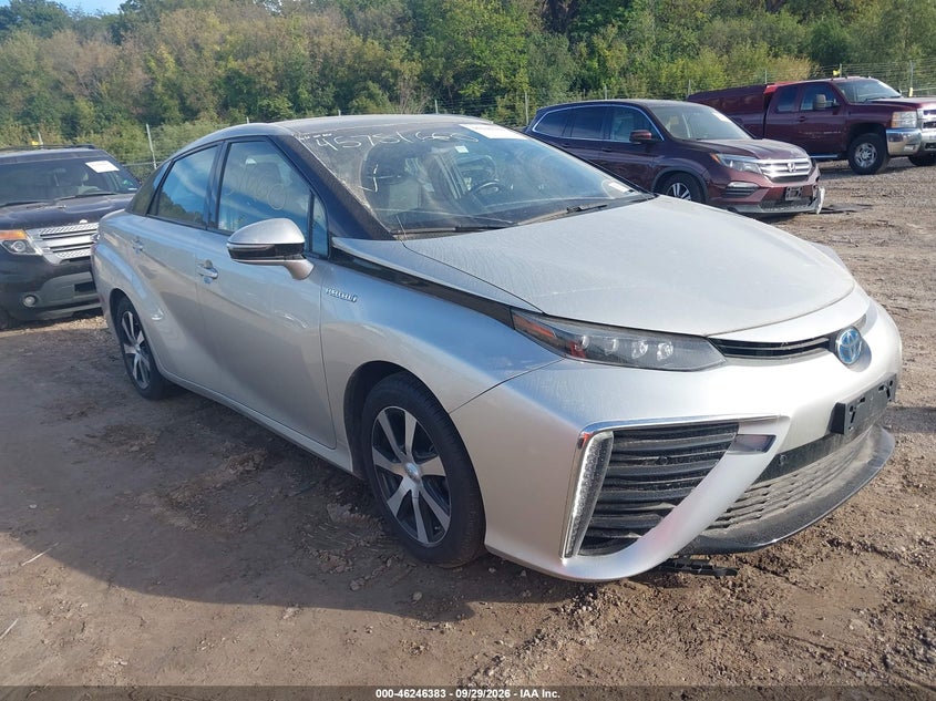 TOYOTA MIRAI 2019 VIN JTDBVRBD5KA007392