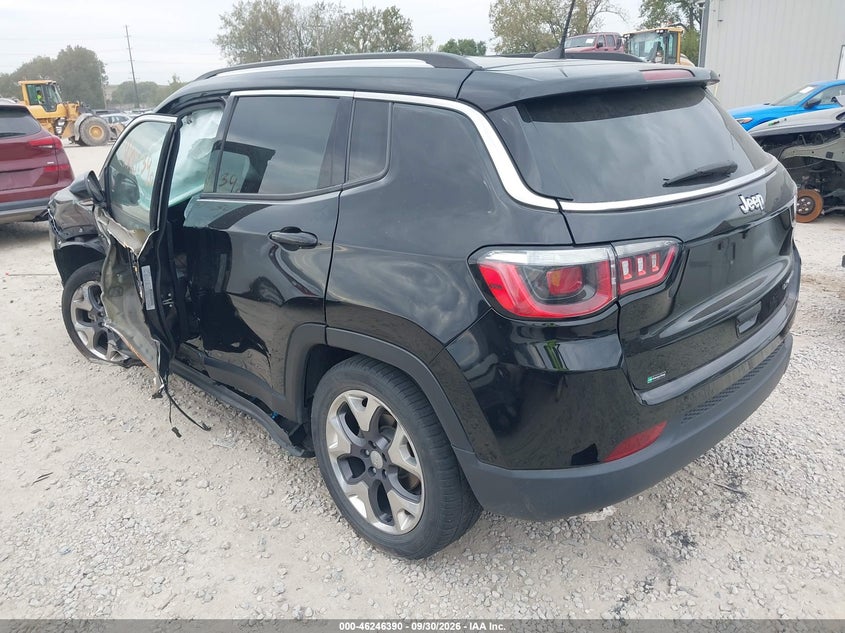 Vin: 3c4njccbxlt165949, lot: 46746416, jeep compass limited fwd 20203