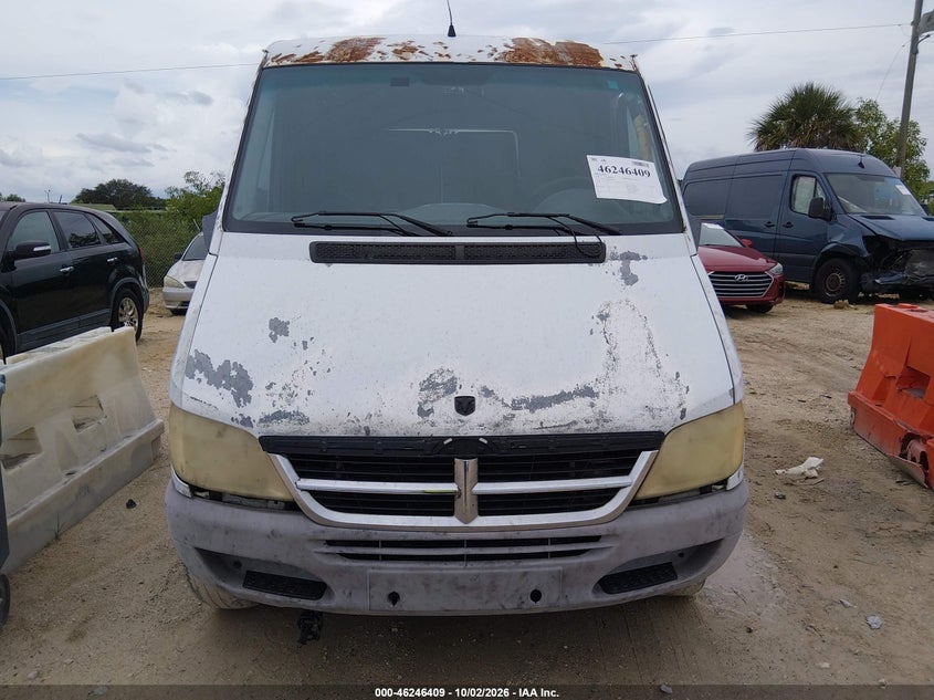 DODGE SPRINTER VAN 2500 2006 VIN WD0PD644465883719