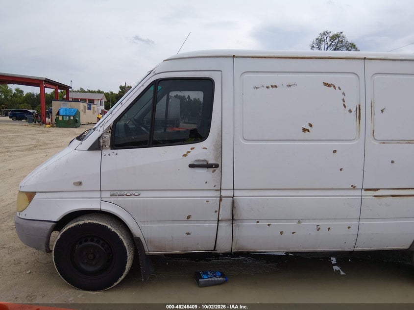 DODGE SPRINTER VAN 2500 2006 VIN WD0PD644465883719