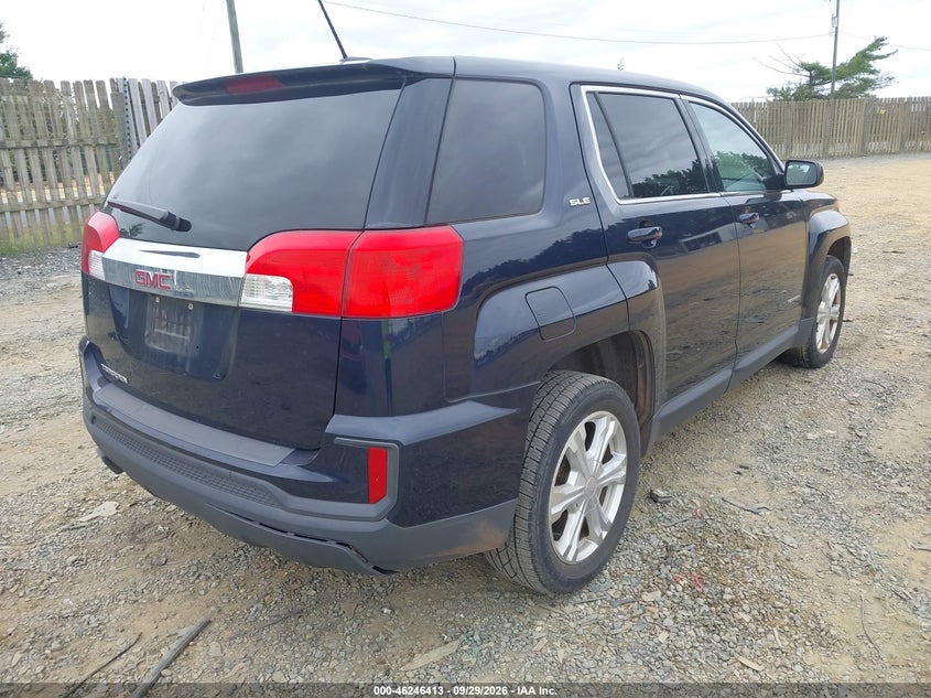 Vin: 2gkalmek8h6241406, lot: 46746439, gmc terrain sle-1 20174