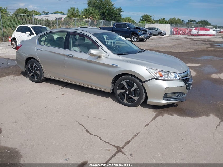 Vin: jhmcr5f75ec000536, lot: 46746534, honda accord plug-in hybrid 20141