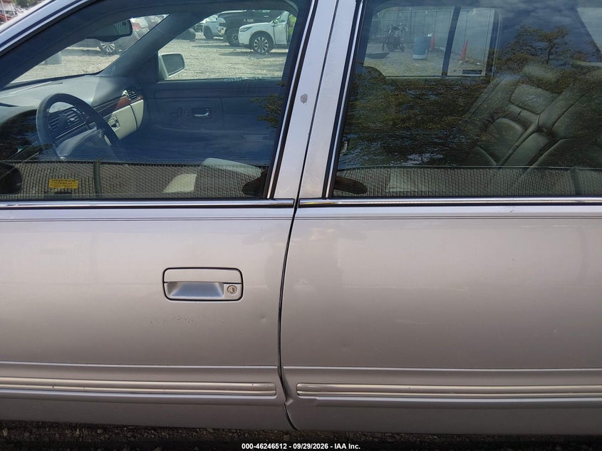 CADILLAC DEVILLE 1999 VIN 1G6KD54Y9XU764171
