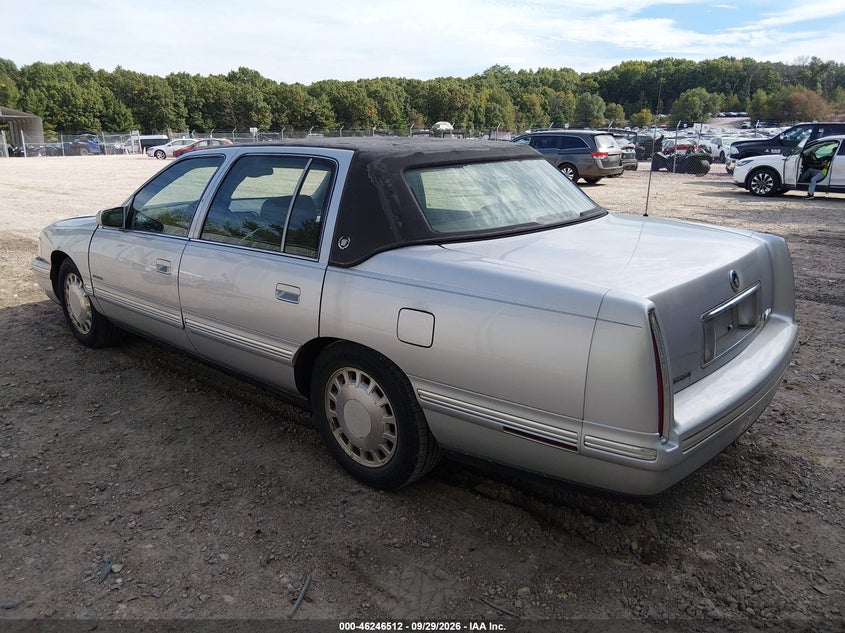 CADILLAC DEVILLE 1999 VIN 1G6KD54Y9XU764171