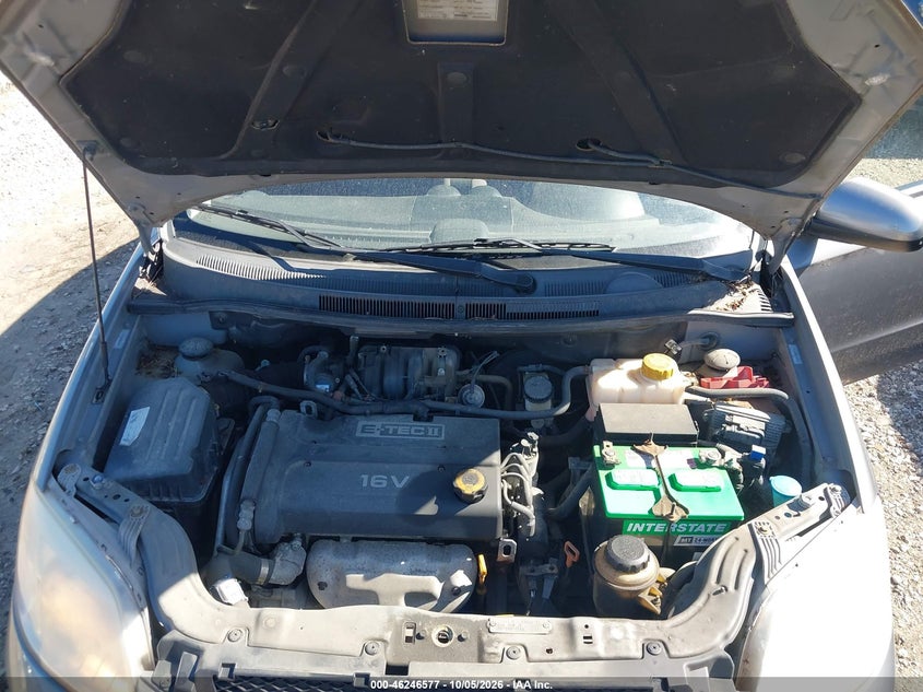 CHEVROLET AVEO 2008 VIN KL1TD56688B020255