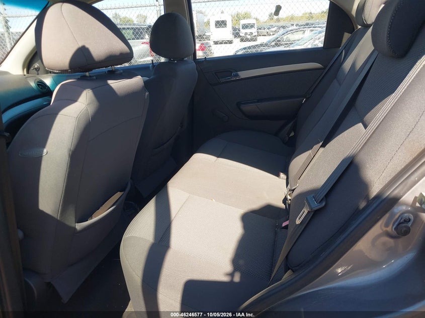 CHEVROLET AVEO 2008 VIN KL1TD56688B020255