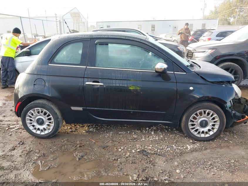 FIAT 500 2012 VIN 3C3CFFCR2CT104722