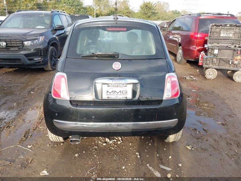 FIAT 500 2012 VIN 3C3CFFCR2CT104722