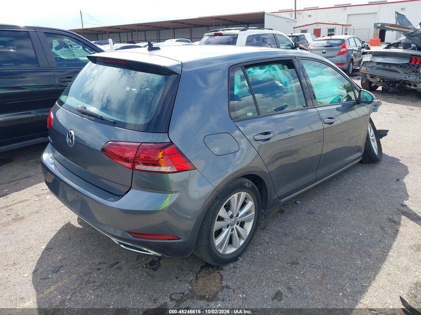 Vin: 3vwg57au3lm013267, lot: 46746642, volkswagen golf 1.4t tsi 20204