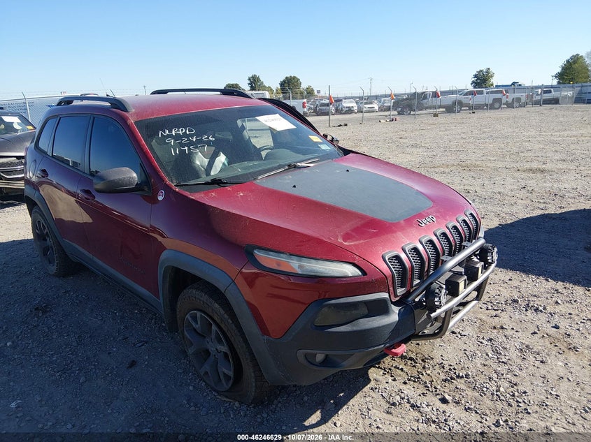Vin: 1c4pjmbs6fw718210, lot: 46746655, jeep cherokee trailhawk 2015 img_1