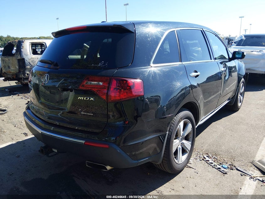 Vin: 2hnyd2h61ah507556, lot: 46746671, acura mdx technology package 20104