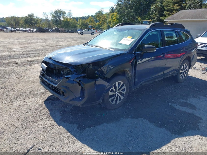 Vin: 4s4btaac6s3106822, lot: 46746672, subaru outback 20252