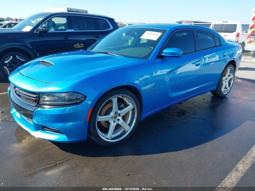 Vin: 2c3cdxct7fh883636, lot: 46746682, dodge charger road/track 20152