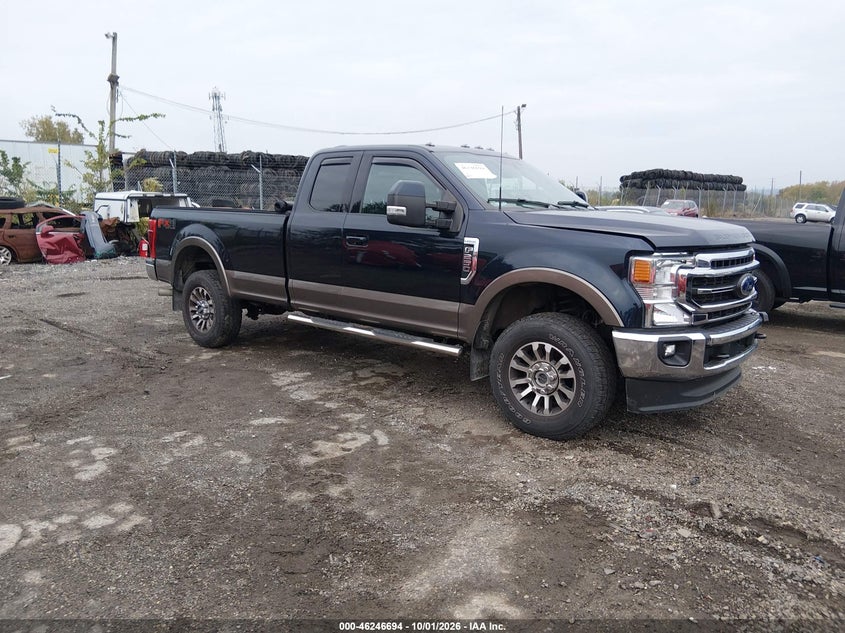 Vin: 1ft7x2b69ned51121, lot: 46746720, ford f-250 lariat 20221