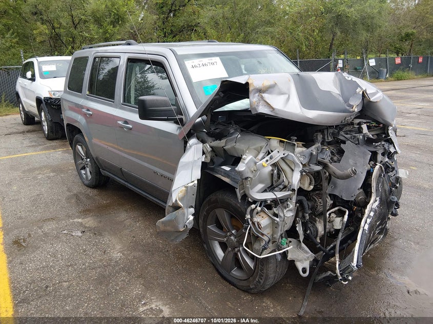 Vin: 1c4njpba3gd651661, lot: 46746733, jeep patriot sport se 20161