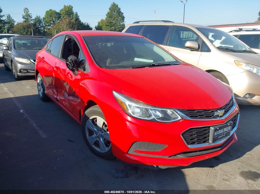 Vin: 1g1bc5sm0j7143884, lot: 46746896, chevrolet cruze ls auto 20181