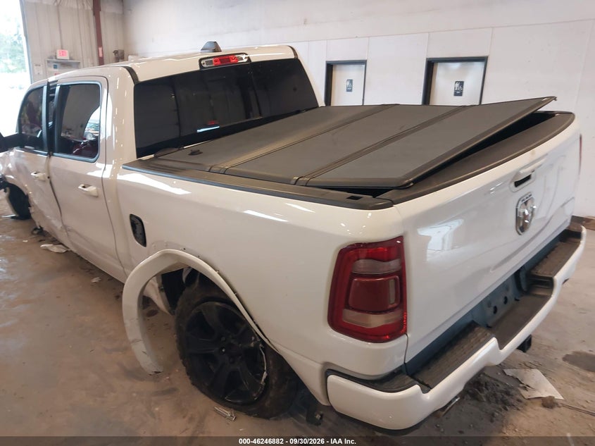 Vin: 1c6srfjt6mn687365, lot: 46746908, ram 1500 laramie  4x4 5'7 box 20213