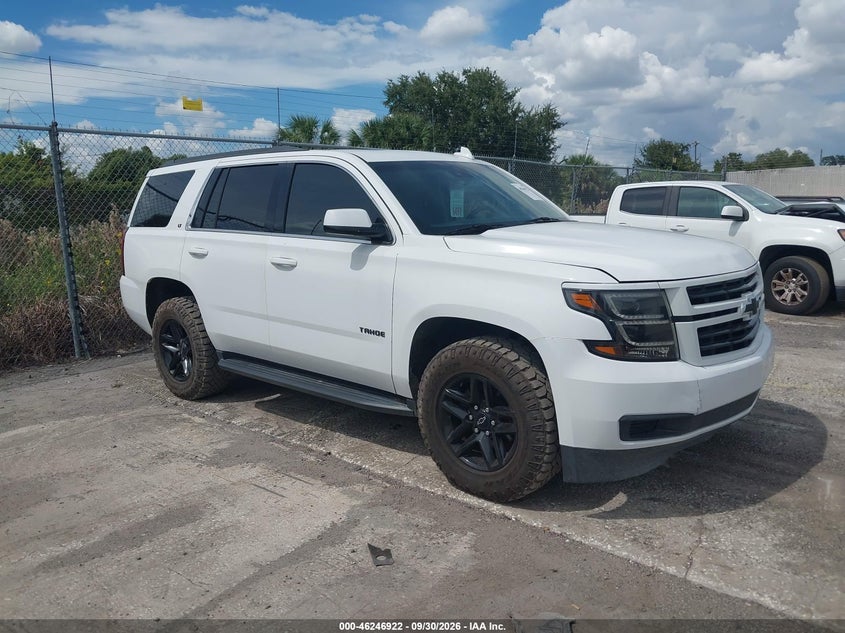 Vin: 1gnskbkc0jr372416, lot: 46746948, chevrolet tahoe lt 2018 img_1