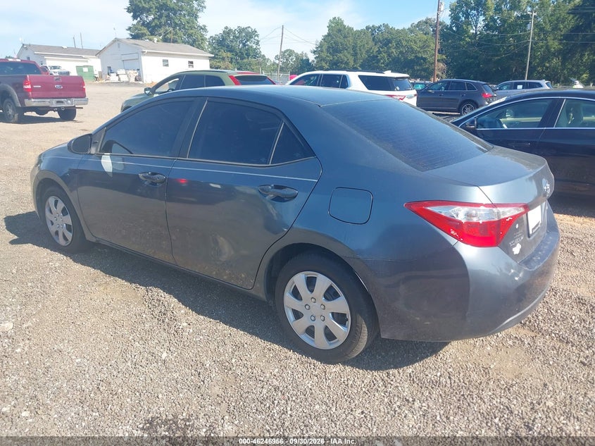 Vin: 5yfburhe6gp514176, lot: 46746981, toyota corolla le 20163