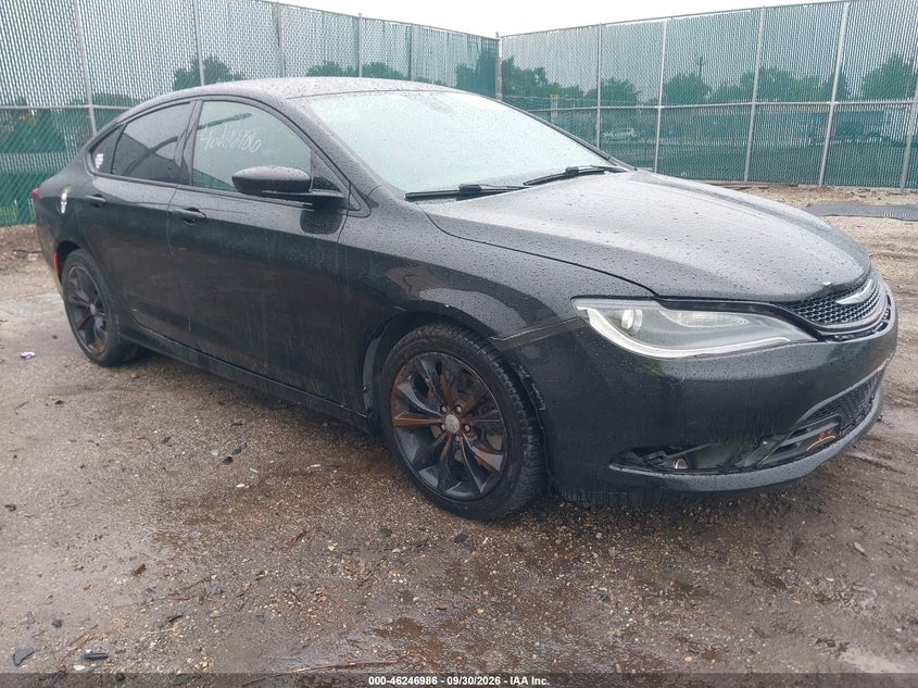 Vin: 1c3cccbg1fn652741, lot: 46747012, chrysler 200 s 2015 img_1