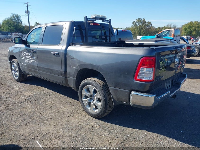 Vin: 1c6rrffg1nn239935, lot: 46747015, ram 1500 big horn  4x4 5'7 box 20223