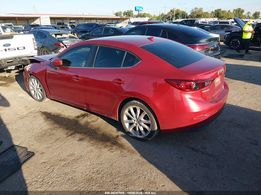 Vin: jm1bm1v31f1235130, lot: 46747035, mazda mazda3 s touring 20153