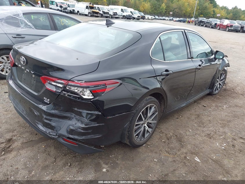 Vin: 4t1f11bk3ru130643, lot: 46747046, toyota camry xle 20244
