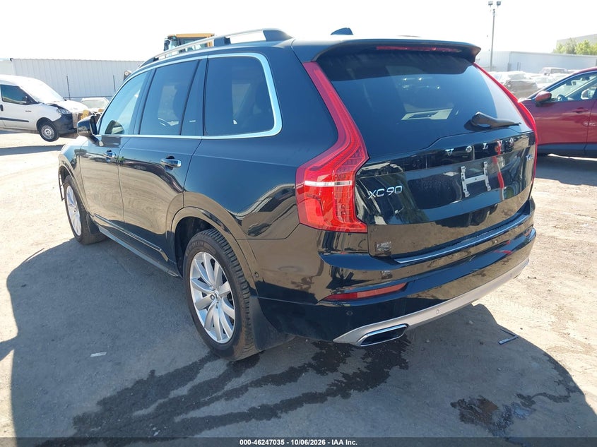 Vin: yv4a22pk2g1095065, lot: 46747061, volvo xc90 t6 momentum 20163