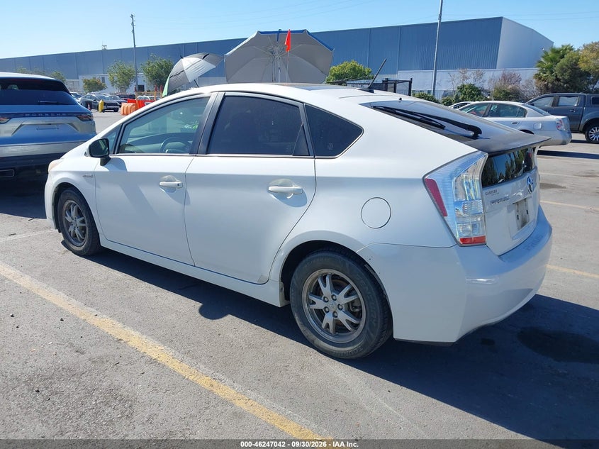 TOYOTA PRIUS 2010 VIN JTDKN3DU2A0100644