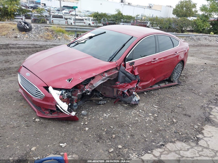 Vin: 3fa6p0ru3jr181548, lot: 46747085, ford fusion hybrid titanium 20182