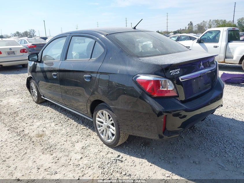 Vin: ml32fvfj6rhf01175, lot: 46747115, mitsubishi mirage g4 se 20243