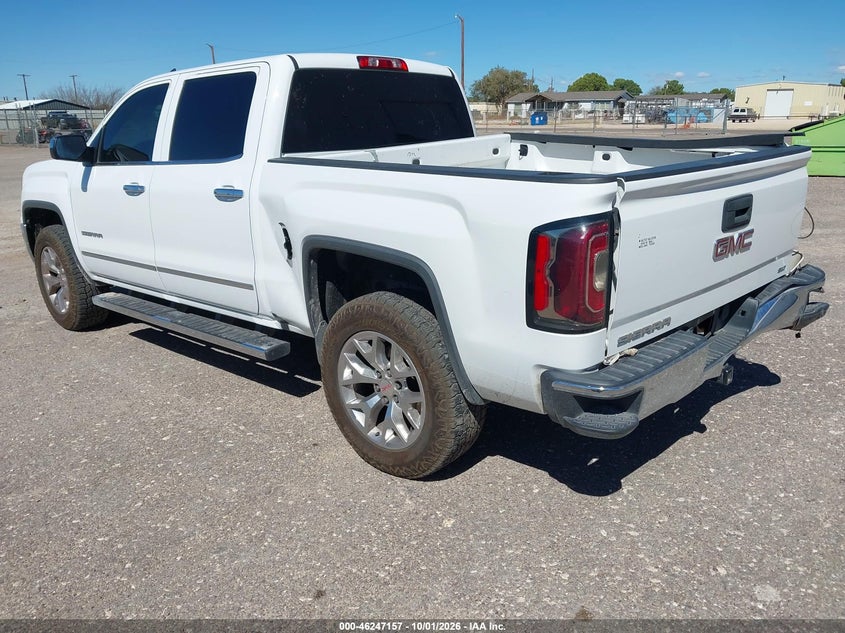 Vin: 3gtu1nec8hg105617, lot: 46747183, gmc sierra 1500 slt 20173