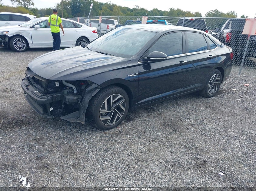 2024 Volkswagen Jetta 1.5T Sel, Front End, IAAI, VIN 3VWGM7BU6RM016612 — photo 2
