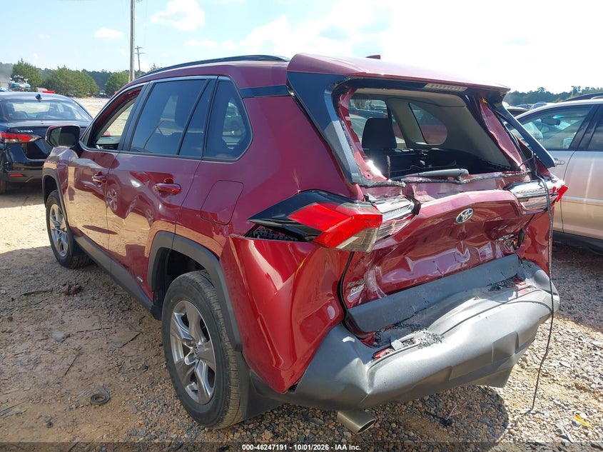 Vin: 2t3rwrfvxrw238394, lot: 46747218, toyota rav4 hybrid xle 20243