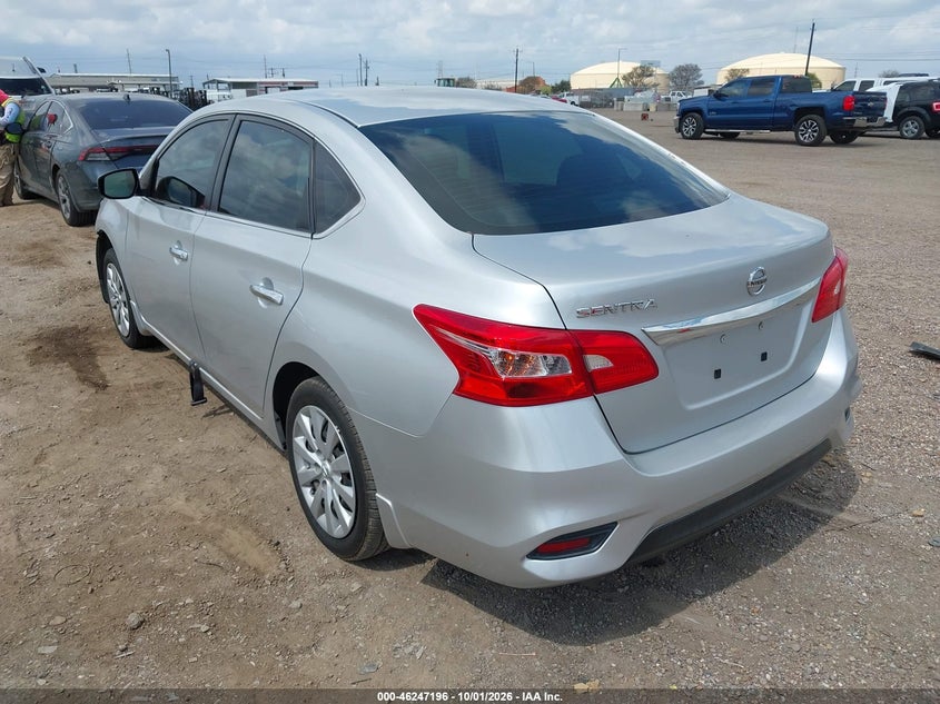Vin: 3n1ab7ap1ky411034, lot: 46747222, nissan sentra s 20193
