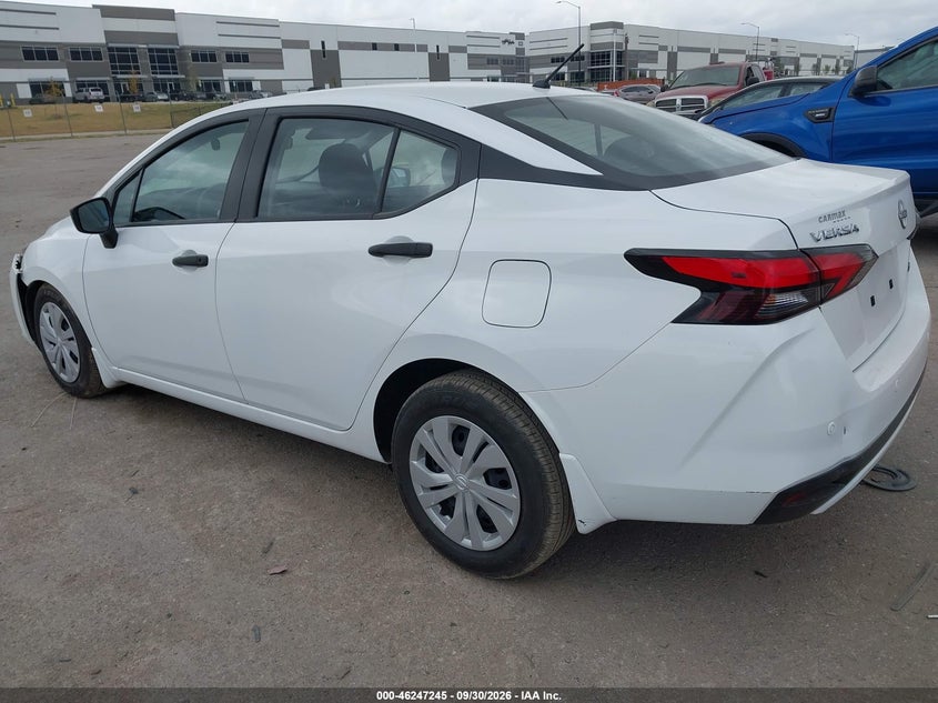 Vin: 3n1cn8dv4sl813823, lot: 46747271, nissan versa 1.6 s 20253