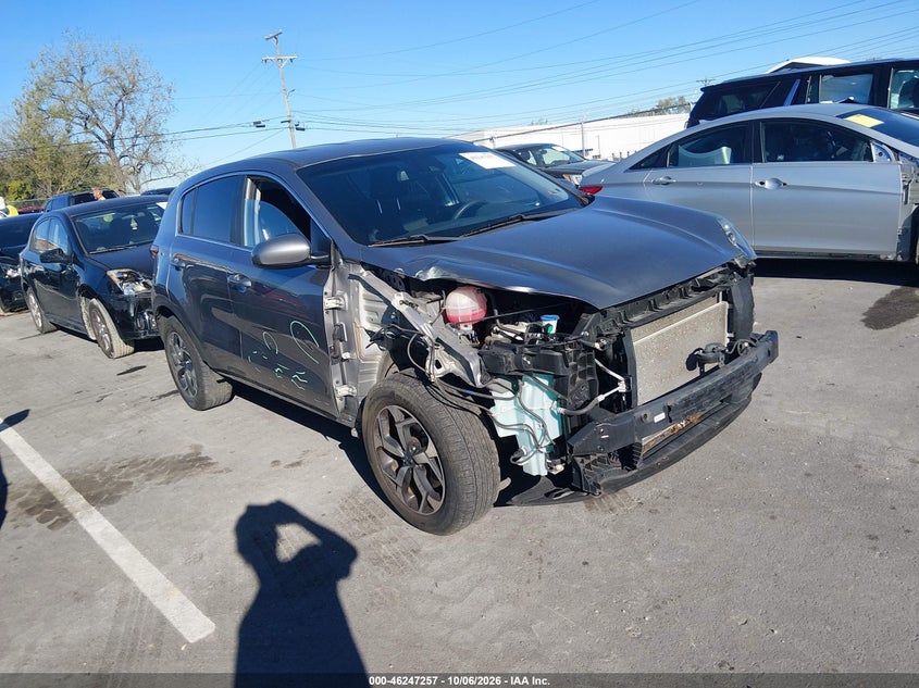 Vin: kndpm3ac7m7938250, lot: 46747283, kia sportage lx 2021 img_1