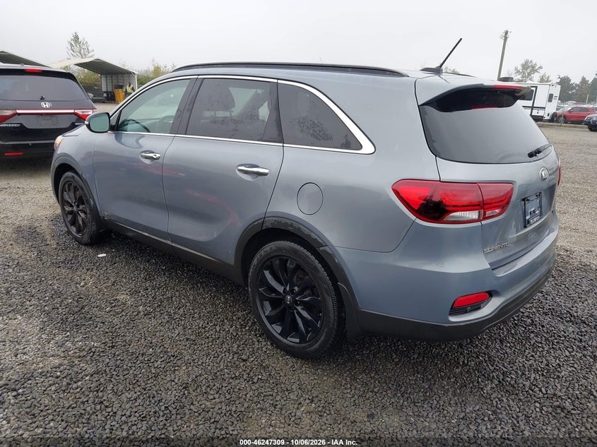 Vin: 5xypgda57kg597575, lot: 46747335, kia sorento 3.3l s 20193