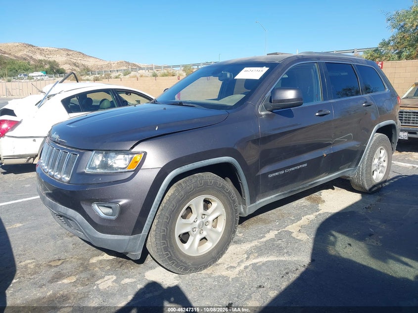Vin: 1c4rjeag9fc646593, lot: 46747341, jeep grand cherokee laredo 20152