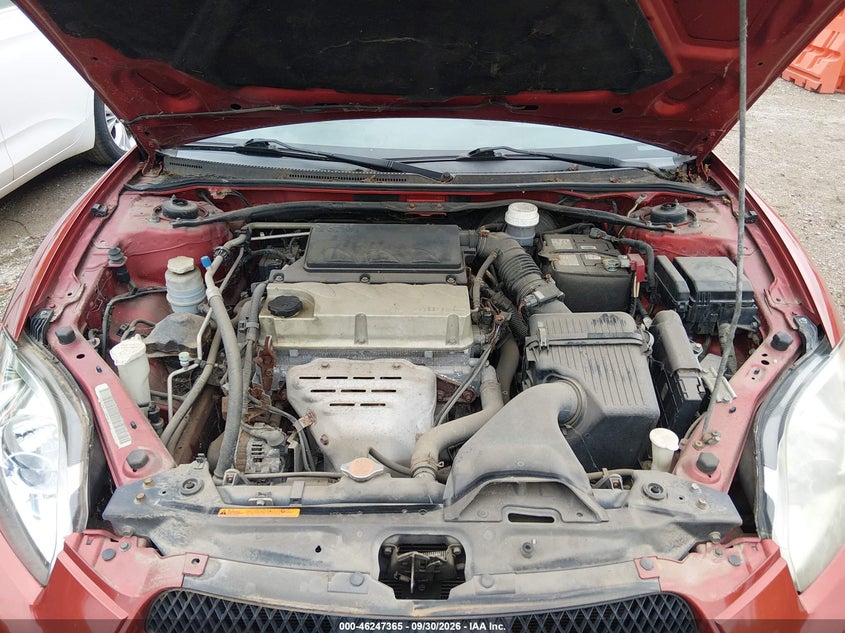 MITSUBISHI ECLIPSE 2011 VIN 4A31K5DF9BE016341