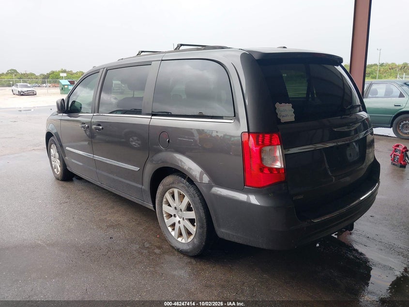 Vin: 2c4rc1bg3fr561063, lot: 46747440, chrysler town & country touring 20153
