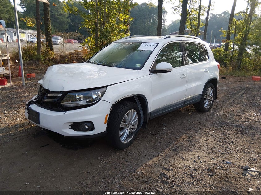 Vin: wvgbv7ax9dw539469, lot: 46747457, volkswagen tiguan se 20132