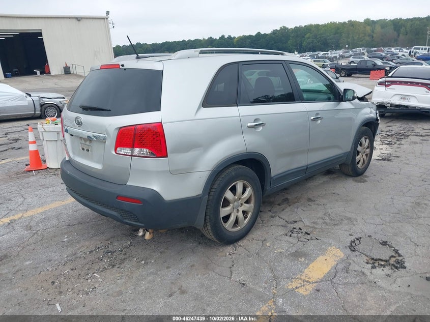 Vin: 5xykt3a60dg315952, lot: 46747465, kia sorento lx 20134