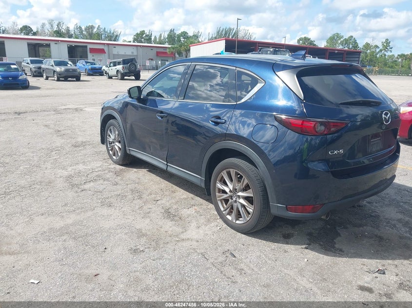 Vin: jm3kfadmxm0487246, lot: 46747482, mazda cx-5 grand touring 20213